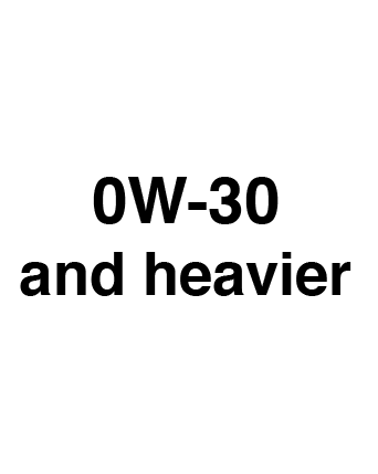 OW-30 and heavier