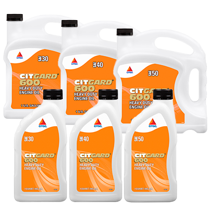 CITGARD 600 Single-Viscosity Engine Oils