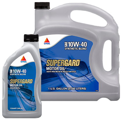 SUPERGARD Synthetic Blend SAE 10W-40